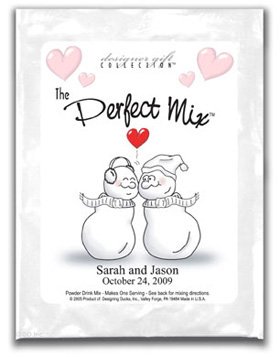 The Perfect Mix-Kissing Snow Couple