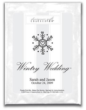 Wintry Wedding-Single Snowflake