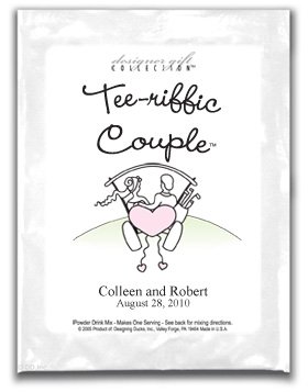 Tee-riffic-Couple In Golf Cart