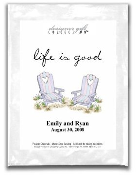 Life Is Good-Beach Chairs w/Heart