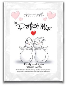 The Perfect Mix-Kissing Snow Couple