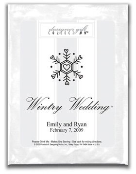 Wintry Wedding-Single Snowflake