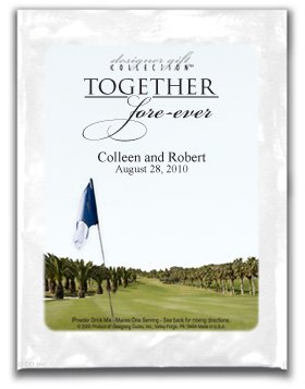 Together Fore-ever-Golf Flag Fairway