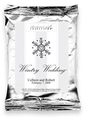 Wintry Wedding-Single Snowflake