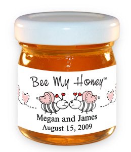 Bee My Honey-Bees with Pink Hearts
