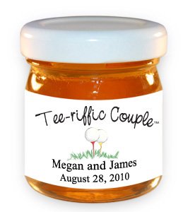Tee-riffic Couple-Two Golf Balls on Tees