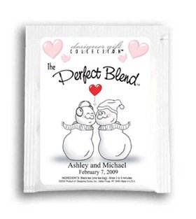 The Perfect Blend-Kissing Snow Couple