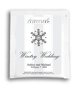 Wintry Wedding-Single Snowflake