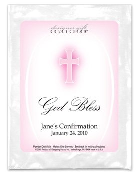 God Bless-Pink Cross