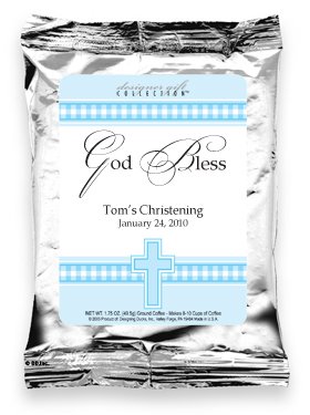 God Bless-Gingham-Blue