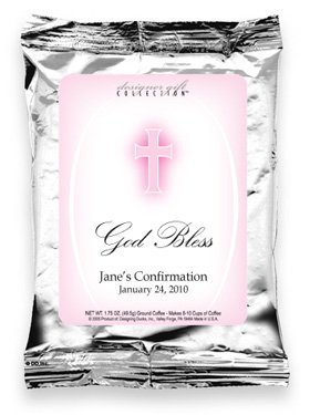 God Bless-Pink Cross