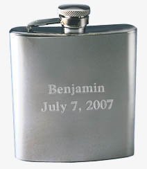 Stainless Steel 7 oz. High Polish Flask