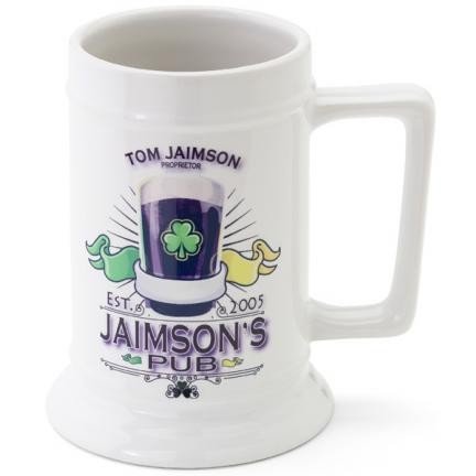Personalized 16 oz. Beer Steins (20 Designs)