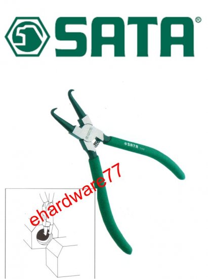 SATA - 7" Snap Ring Pliers Internal Close 72005