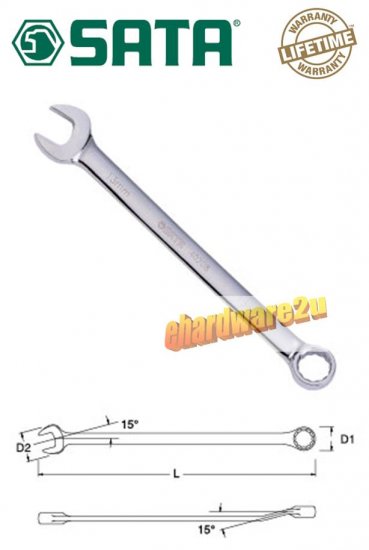 SATA - Combination Wrench 1-3/4"