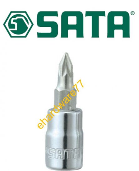 SATA - 1/4" DR. Pozi-Drive Bit Socket #1 (21401)