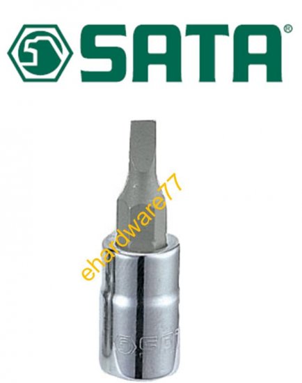SATA - 1/4" DR. Slotted Bit Socket 6.5mm (21503)