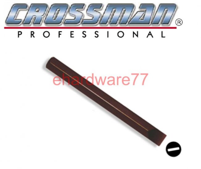 CROSSMAN 5/16" Hex Shank Slotted Impact Driver Bit 8mmx80mmL