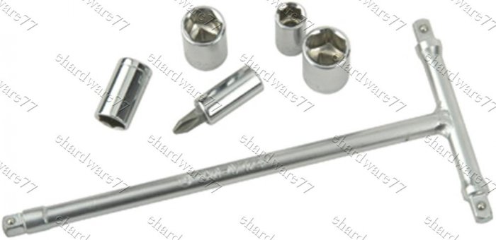 7PCS 1/4" DR. MINI T-HANDLES SOCKET SET (7028I)