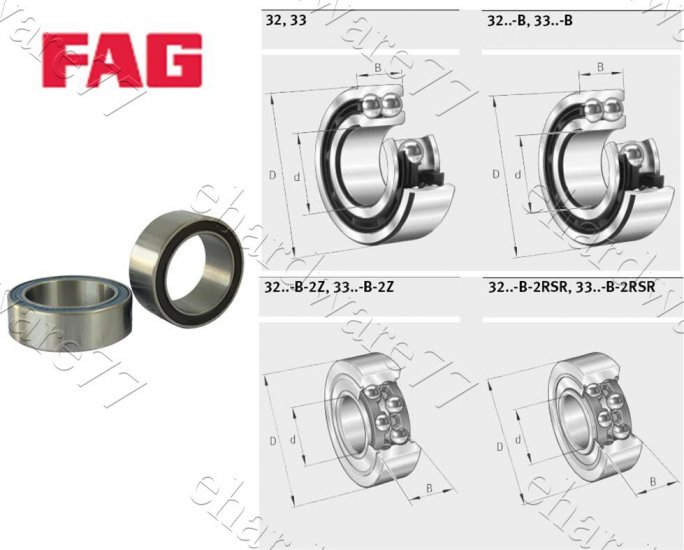 FAG Bearing 3312-B-TVH