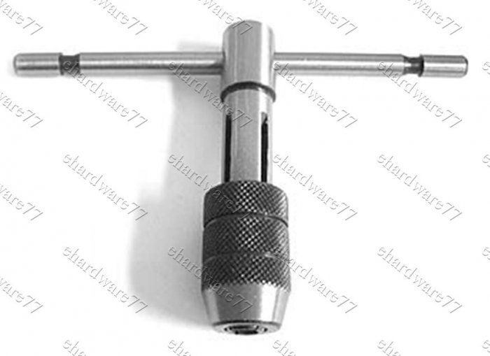 T-Handle Spring Type Hand Tap Wrench 3/16"-3/8" (ART868S3)