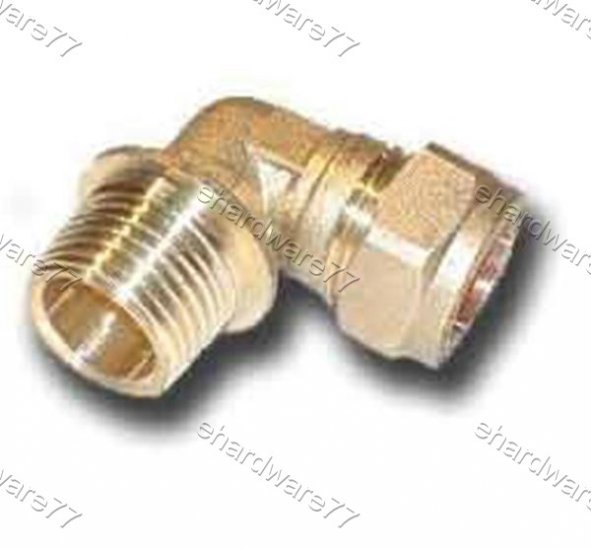 Plumbing Copper Pipe Fitting - Male Elbow 28mm x 1" BSP