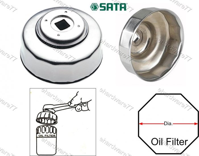 SATA End Cap Oil Filter Wrench 93mm 15Flutes (97407)