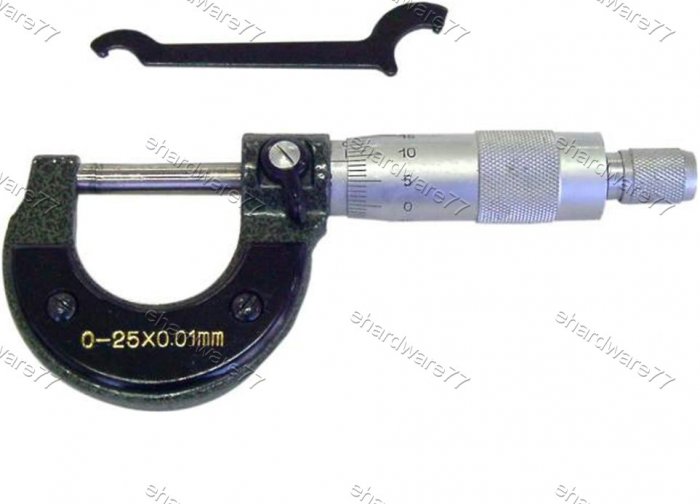 Outside Micrometer Caliper 0-25mm (64VC600)