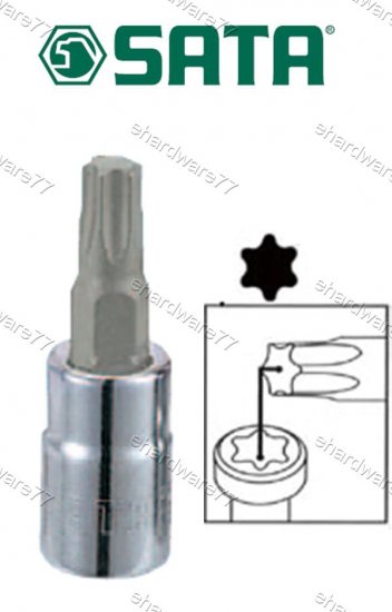 SATA - 1/4" DR. Torx Bit Socket T-30 (21106)