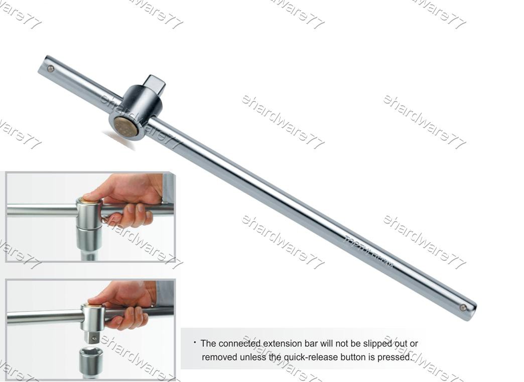 TOPTUL 1/2" DR QUICK RELEASE SLIDING T-HANDLE (CTCJ1610)
