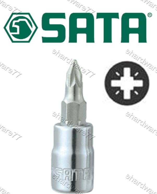 SATA - 1/4" DR. Pozi-Drive Bit Socket #3 (21403)
