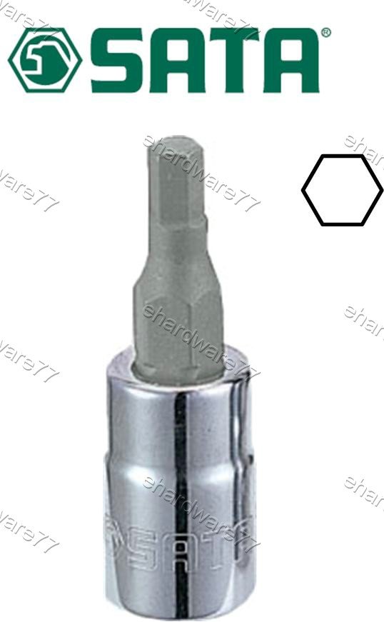 SATA - 1/4" DR. Hex Bit Socket 8mm (21205)