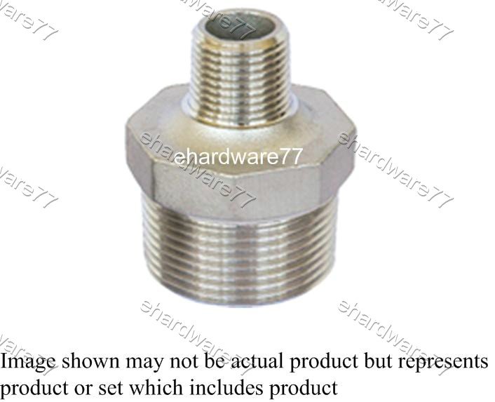 Stainless Steel Reducer Nipple 3/4" X 1/2"