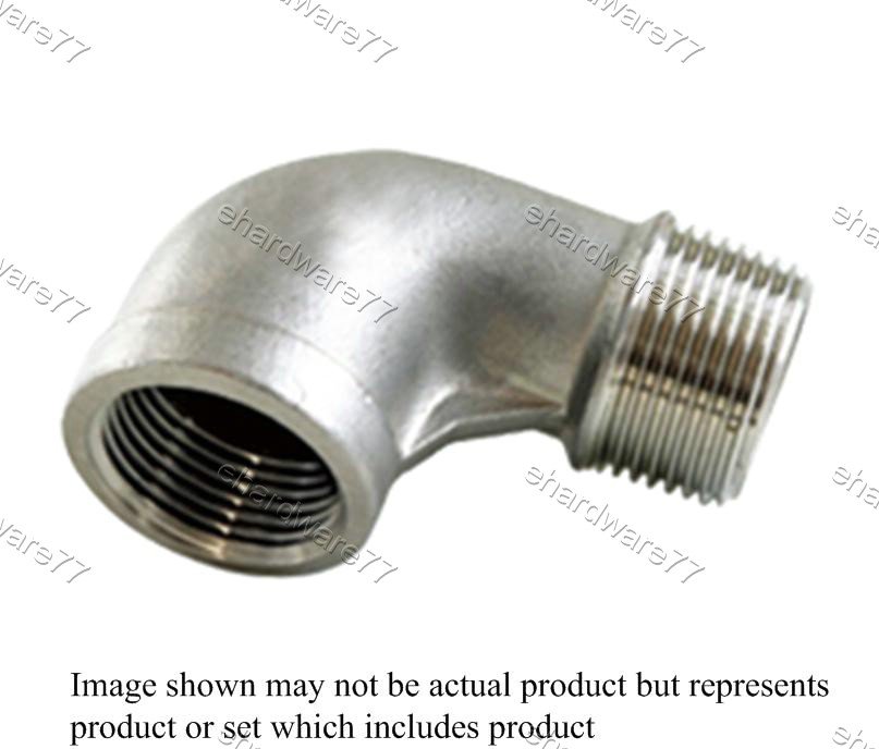 Stainless Steel Street Elbow 3/4"M x 3/4"F