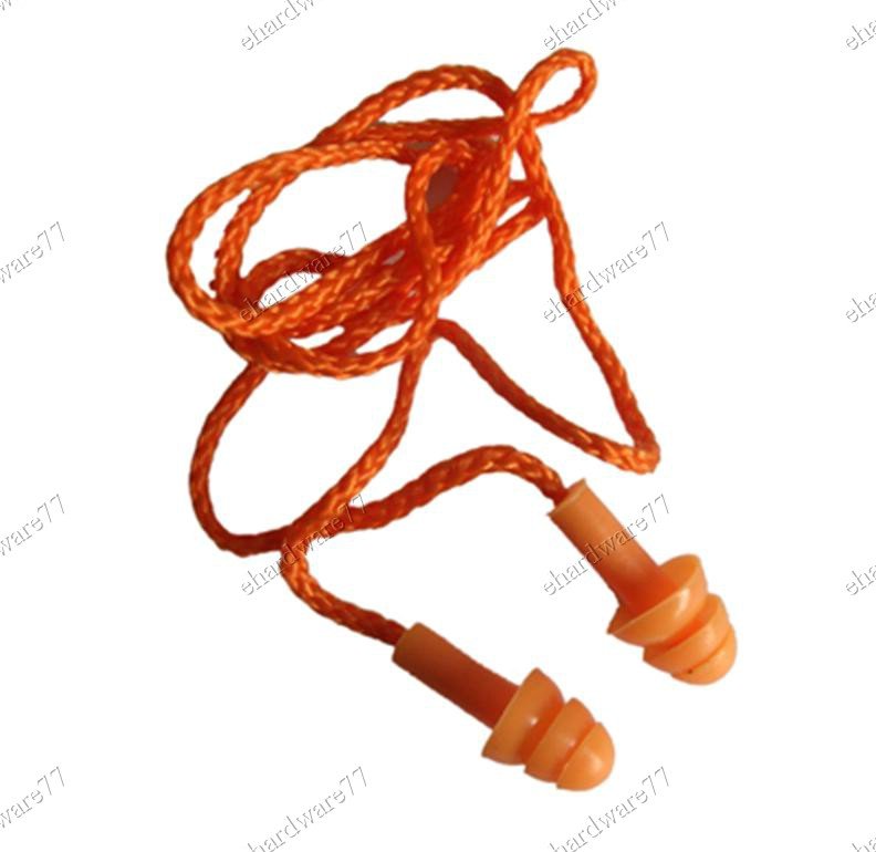 Reusable Silicon Ear Plug with Braided Cord (99UM241)