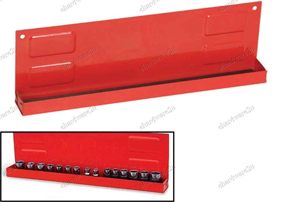 1/4"DR & 3/8"DR Magnetic Socket Holder Tray 280mm (MT-QJ7020)
