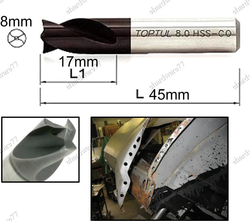 TOPTUL HSS SPOT WELD DRILL BIT (JJAX0817)