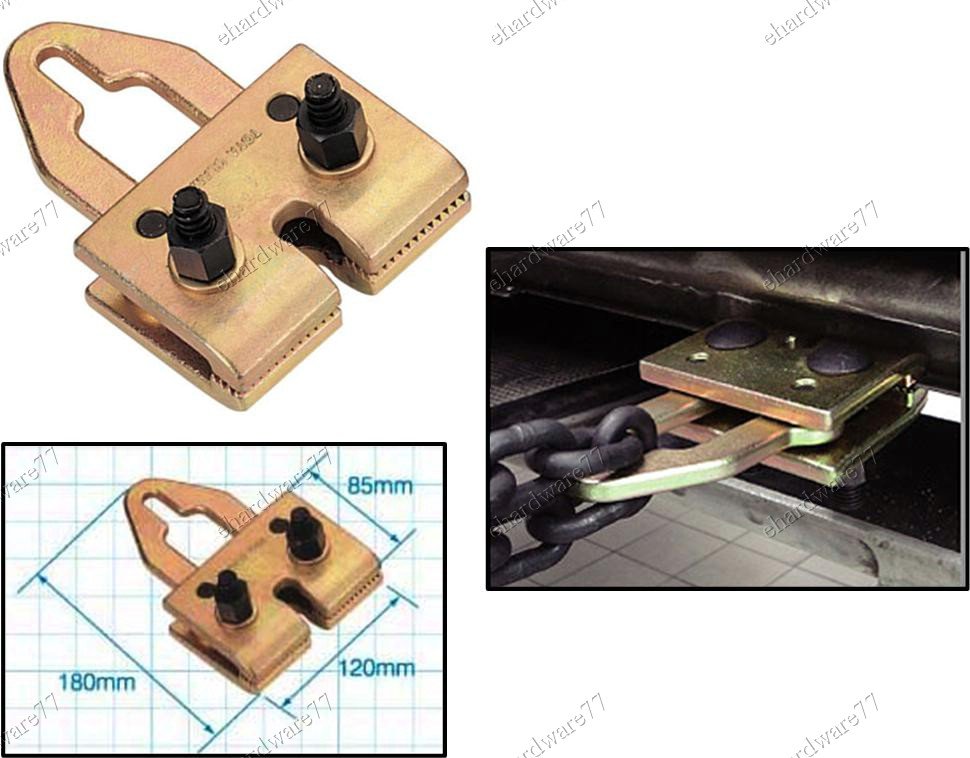 AUTO BODY FRAME RACK CLAMP 120MM (C601)
