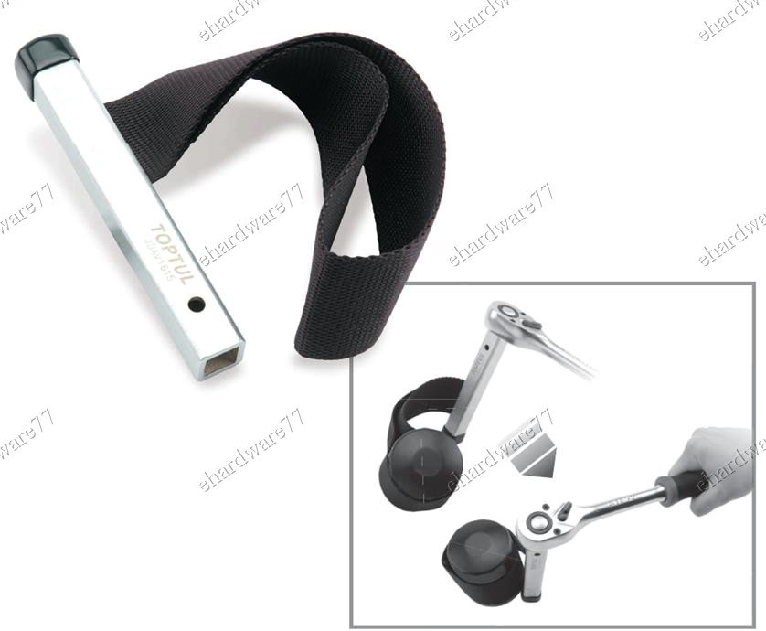 Toptul Nylon Strap Oil Filter Wrench (JDAV1615)