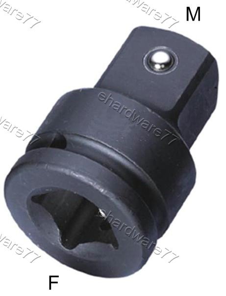 Impact Socket Adaptor 3/8"F x 1/2"M (64011016)