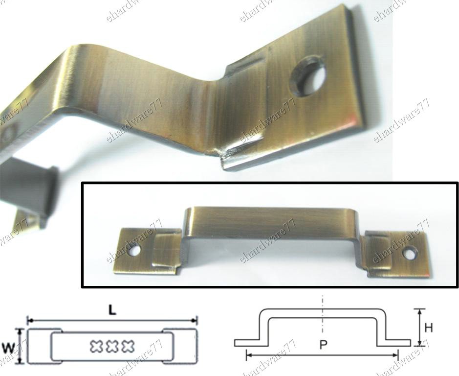 Bronze Color Utility Pull Handle 5" (101)