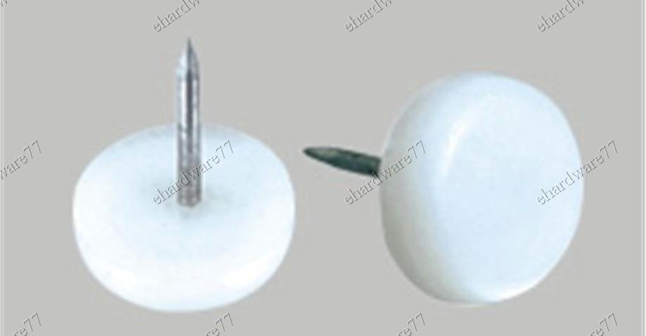 Nail On Plastic Furniture Tack Glide 14mm (Pack of 25Pcs)(XY8093)