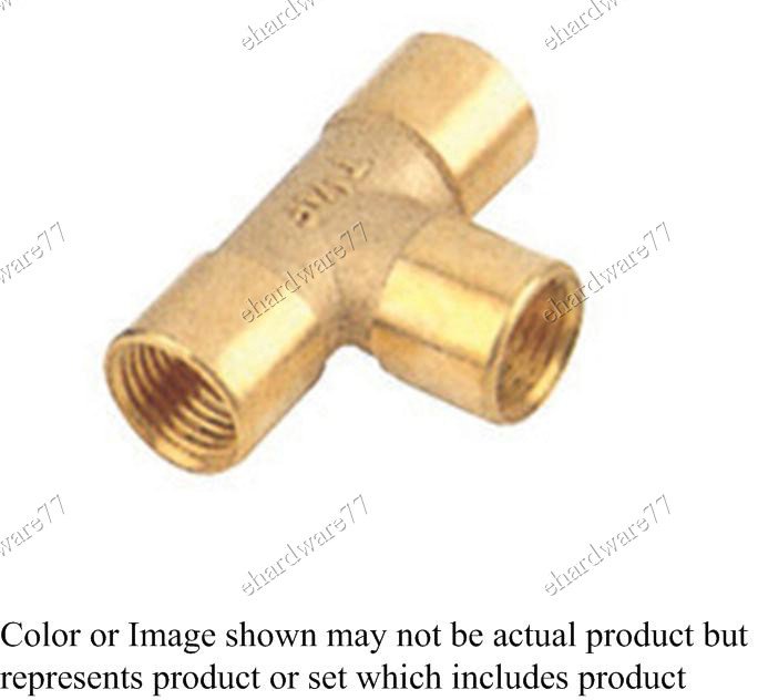 Brass Fitting - Female Tee Equal 1/2" (DFT4)