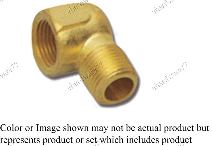 Brass Fitting Elbow 1/4" Female x 1/4" Male (DFML22)