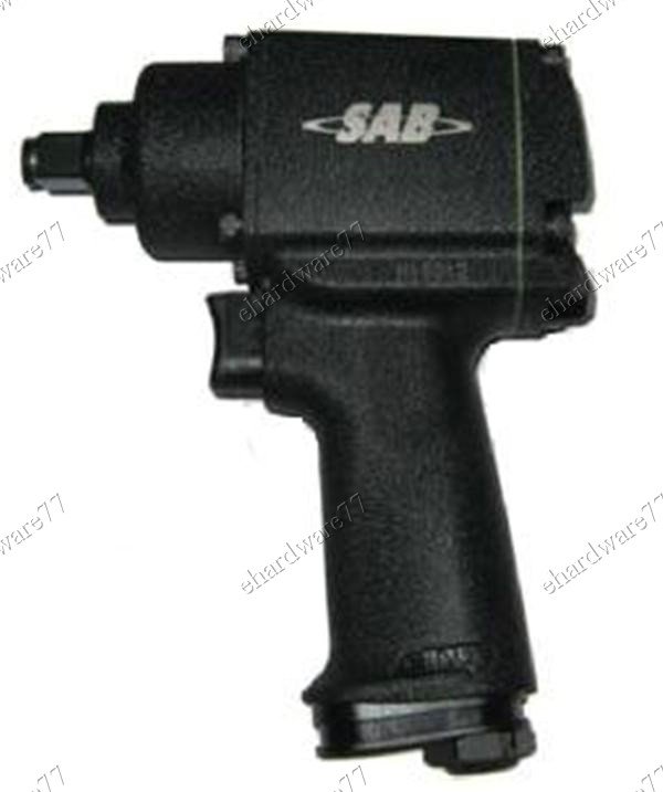 SAB 1/2"DR Compact Air Impact Wrench 1.6KG 450FT/LB (SB22L)