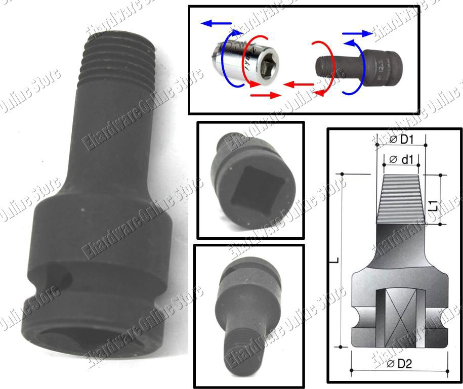 Wheel Lug Nut Extractor Twist Shaft Socket (697K2012) Socket Doesn't Fit In Lug Nut Hole