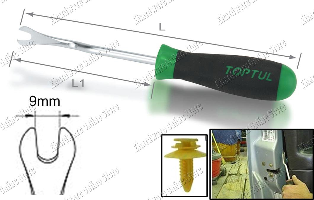 TOPTUL Grip Door Upholstery Remover 9mm (JJAE0812)