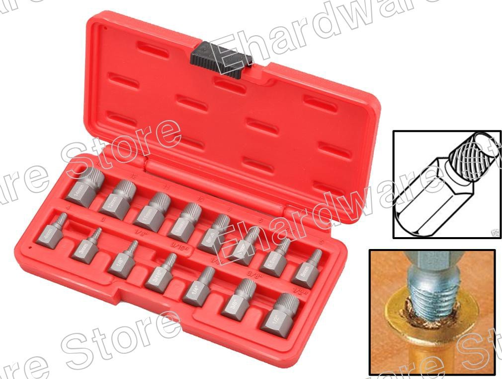 15PCS SCREW EXTRACTOR SET (4639)