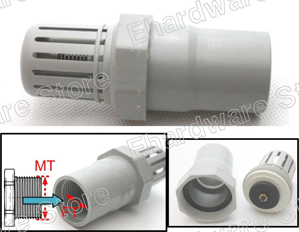 Spring Load PVC Foot Valve 3" (PFV75)