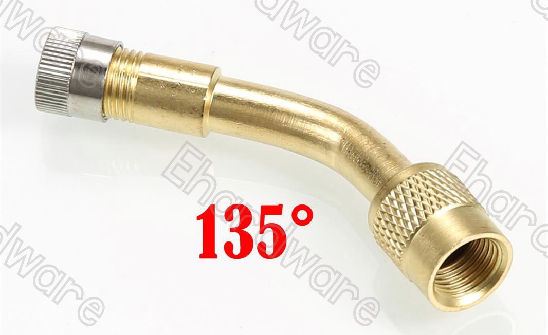 135 Degree Bent Tire Valve Extension Adapter (TVE135D)